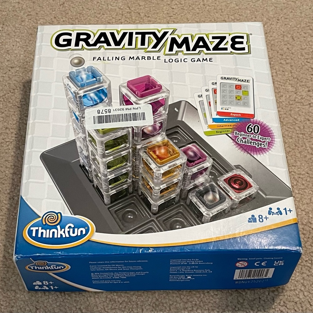 Gravity Maze - Falling Marble - Logic Game - Think Fun